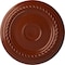 Ekena Millwork Small Alexandria Ceiling Medallion (Fits Canopies up to 4 5/8"), 7 7/8"OD x 3/4"P, Firebrick CM07ALFIF - alternate 1